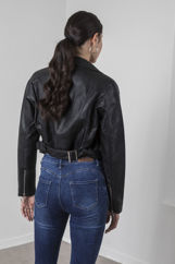 Picture of Cropped biker jacket