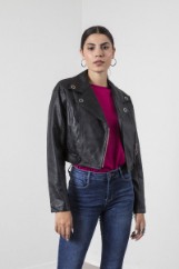 Picture of Cropped biker jacket