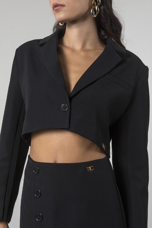 Picture of Cropped boxy blazer