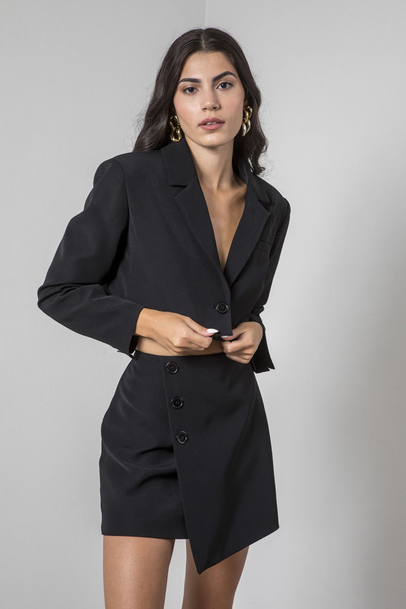 Picture of Cropped boxy blazer