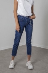 Picture of Denim pants with chain