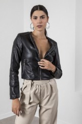 Picture of Faux leather jacket