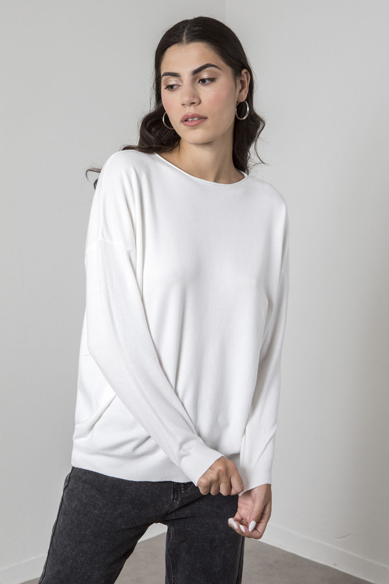 Picture of Oversized knitted blouse