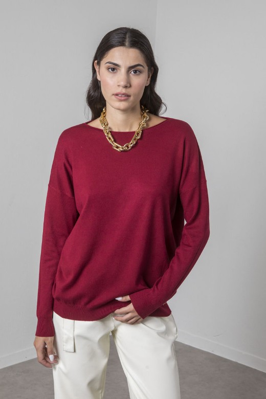 Picture of Oversized knitted blouse