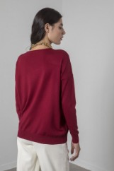 Picture of Oversized knitted blouse