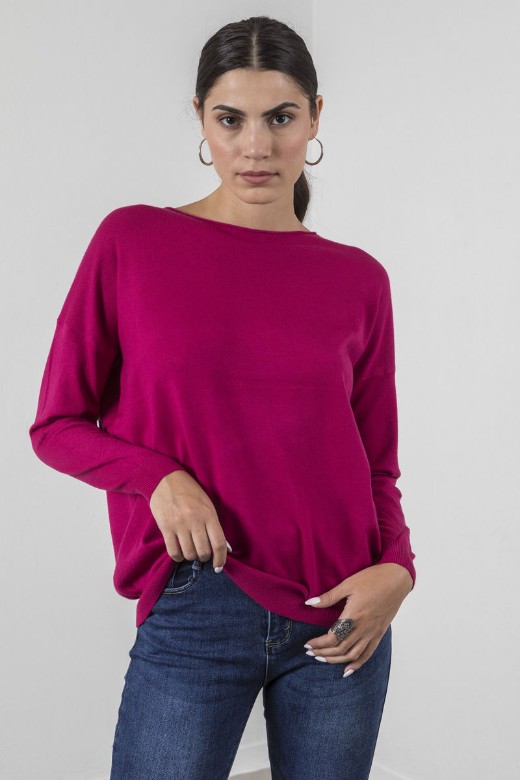 Picture of Oversized knitted blouse