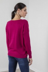 Picture of Oversized knitted blouse