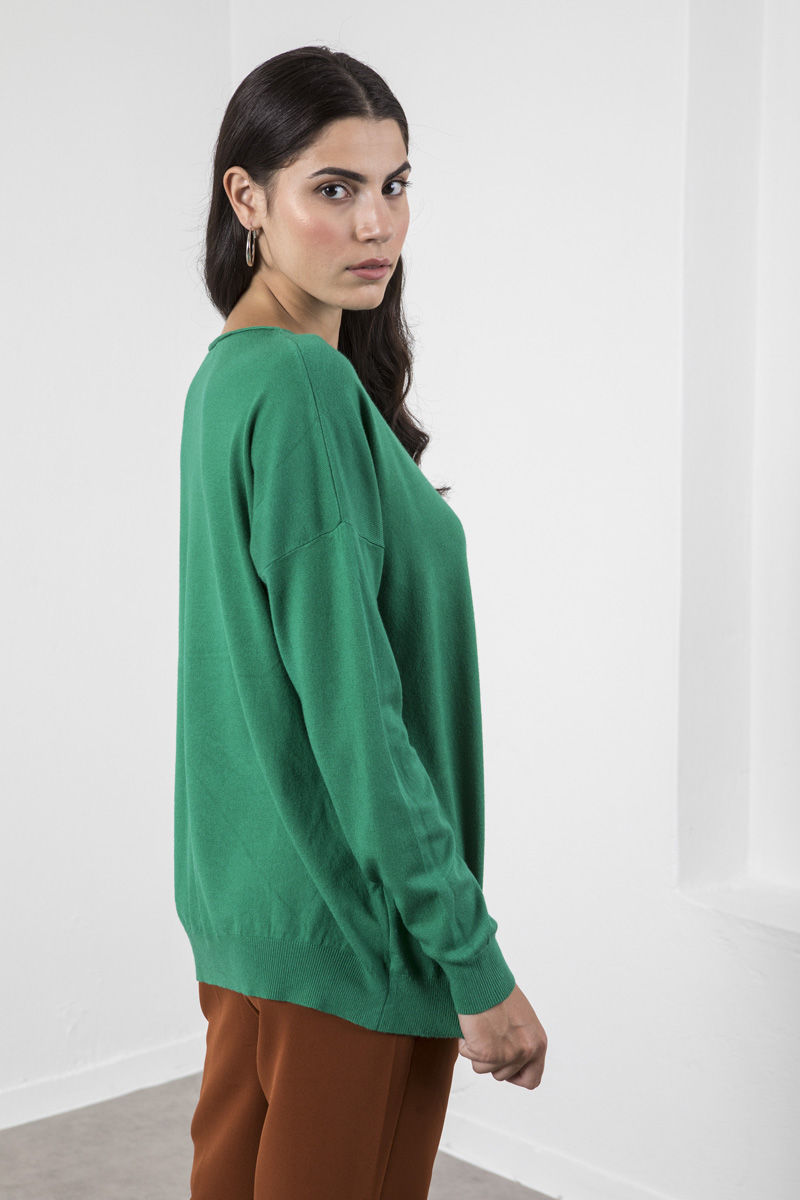 Picture of Oversized knitted blouse