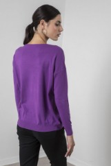 Picture of Oversized knitted blouse