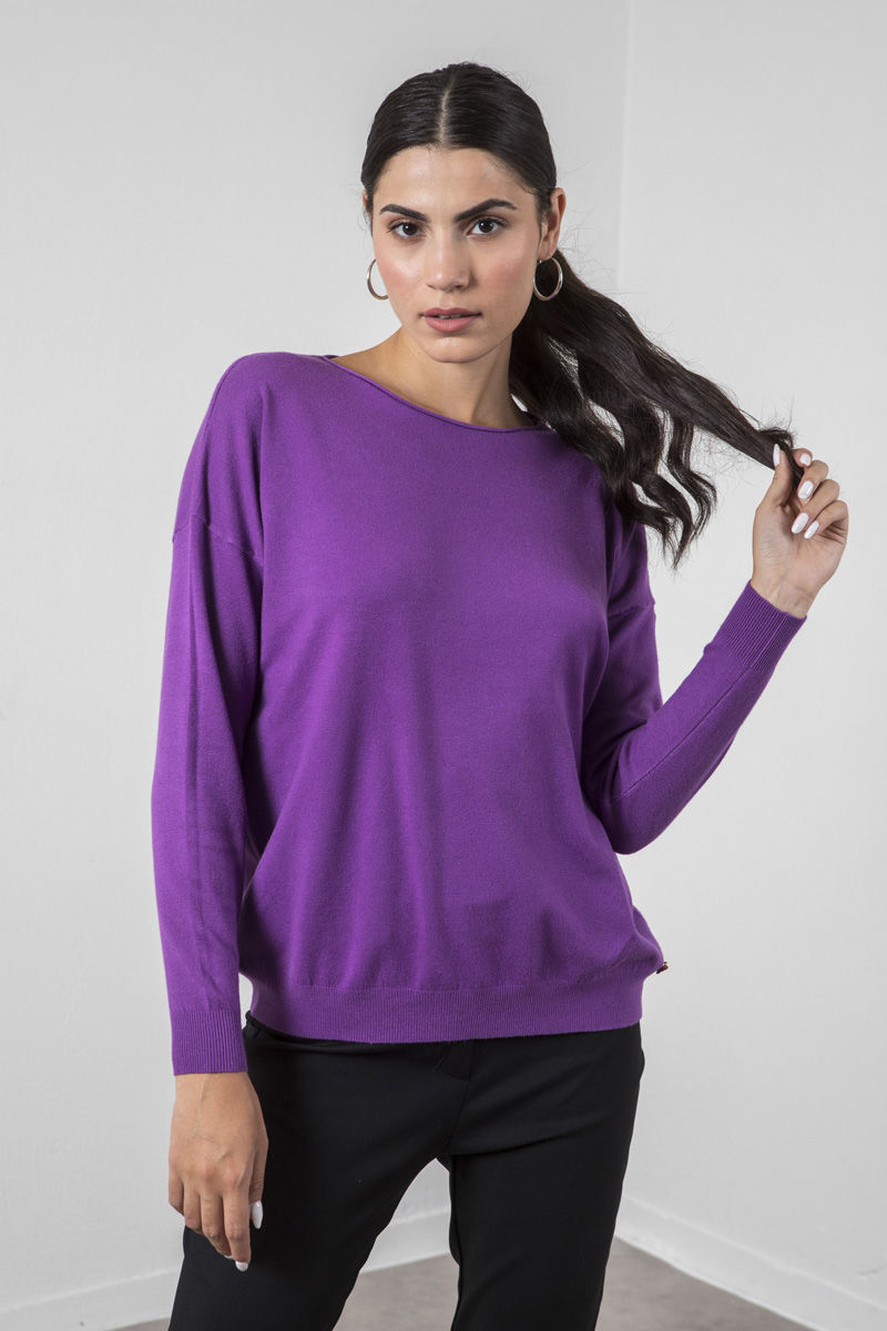 Picture of Oversized knitted blouse