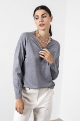 Picture of Oversized knitted blouse