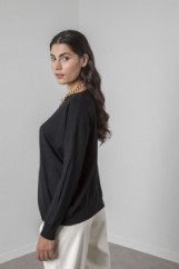 Picture of Oversized knitted blouse