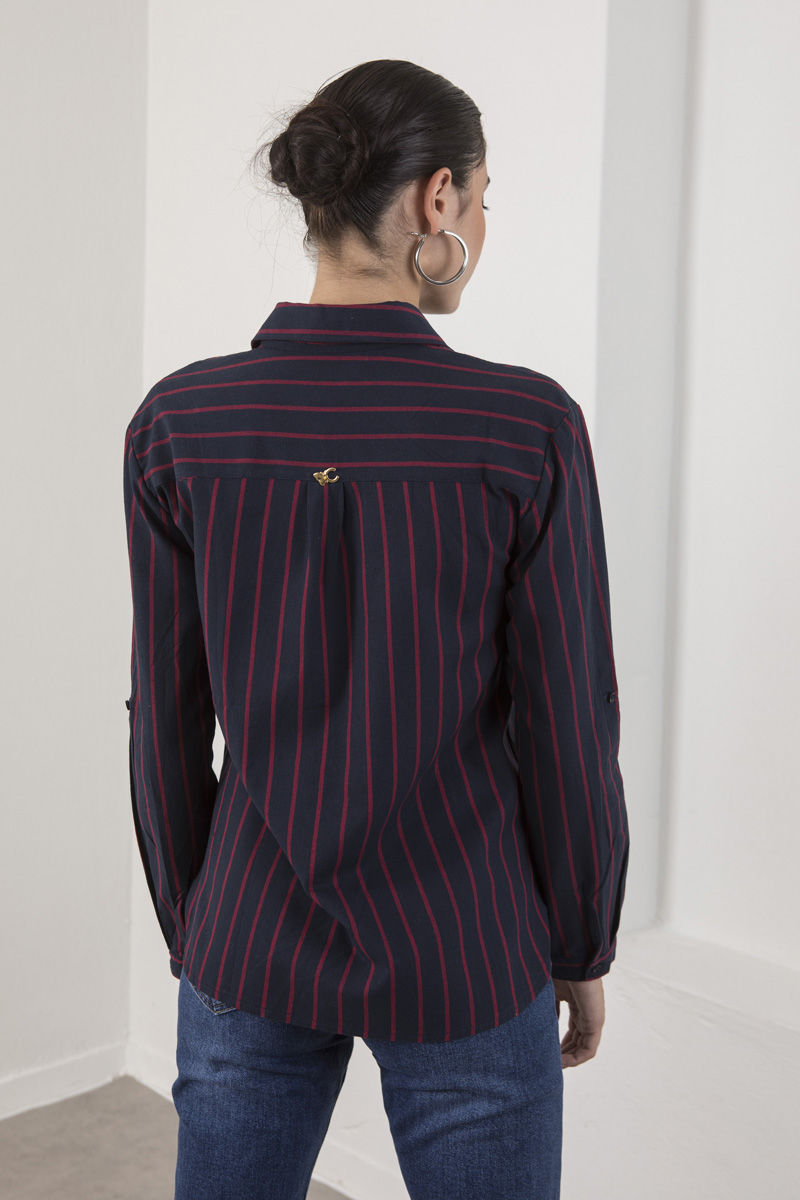 Picture of Striped shirt with pocket