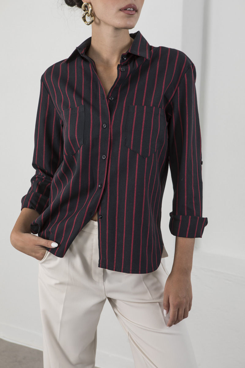 Picture of Striped shirt with pocket