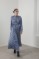 Picture of Maxi animal print shirt dress