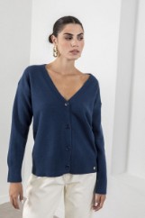 Picture of Knitted V neckline jacket