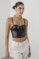 Picture of Leather crop top