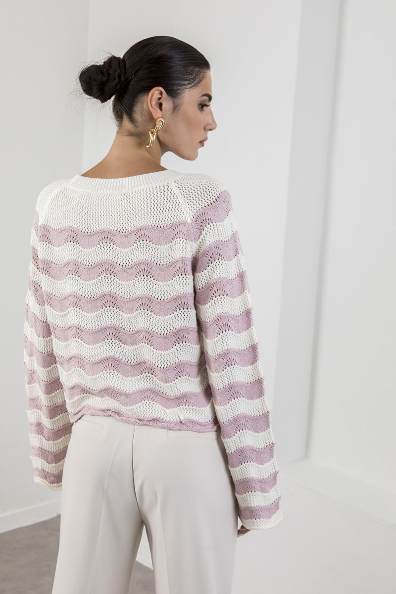 Picture of Striped knit sweater