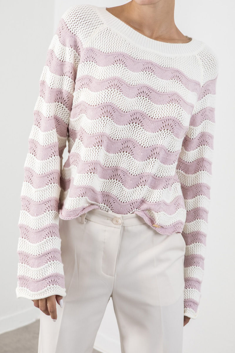 Picture of Striped knit sweater