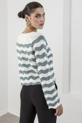 Picture of Striped knit sweater
