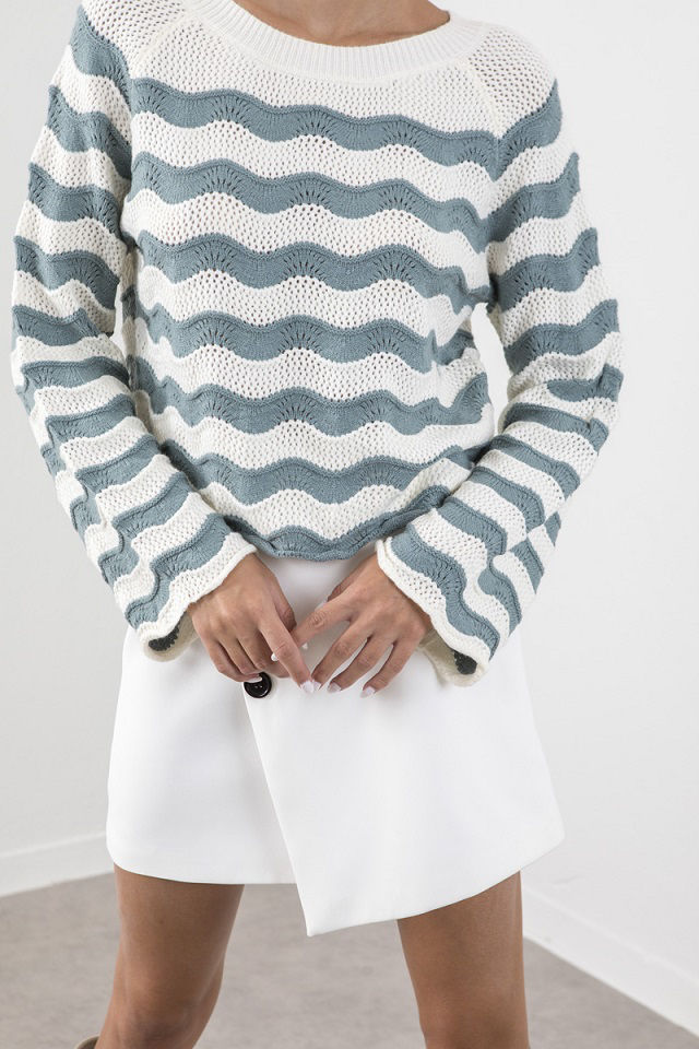 Picture of Striped knit sweater