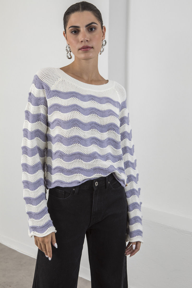 Picture of Striped knit sweater