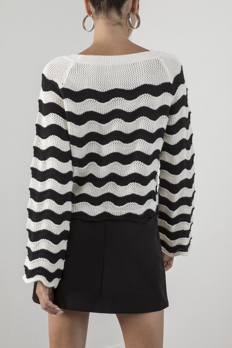 Picture of Striped knit sweater