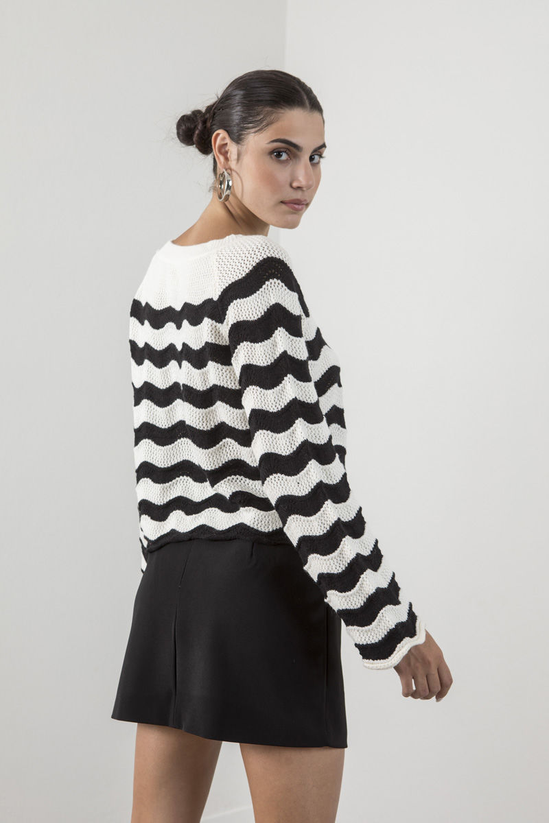 Picture of Striped knit sweater