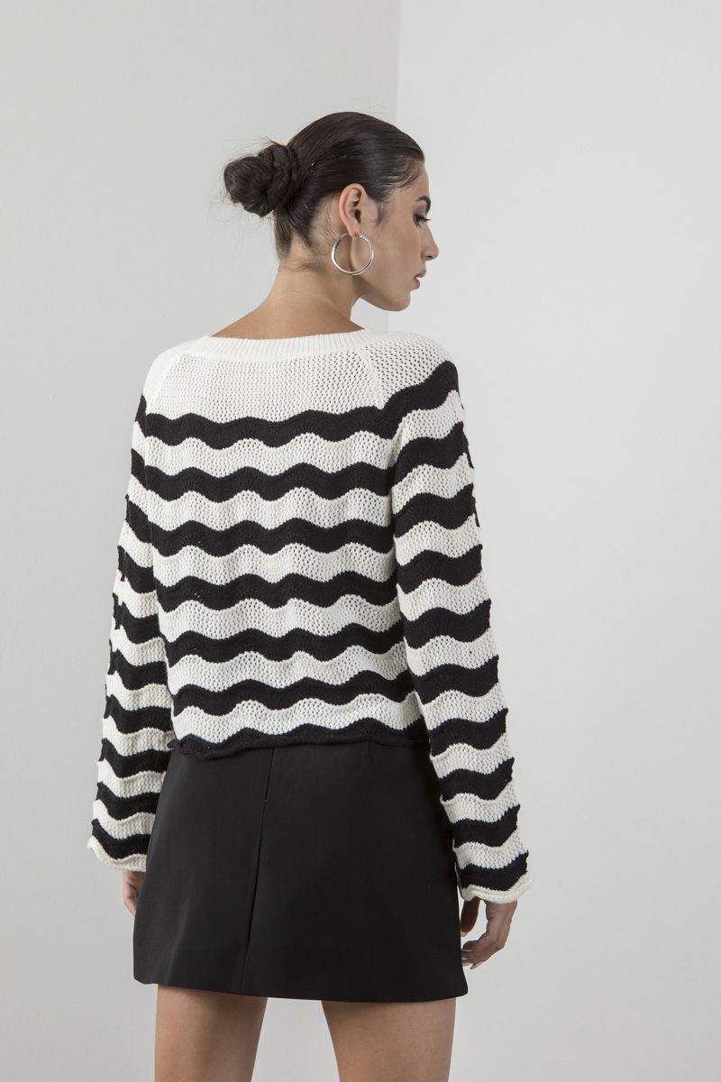 Picture of Striped knit sweater