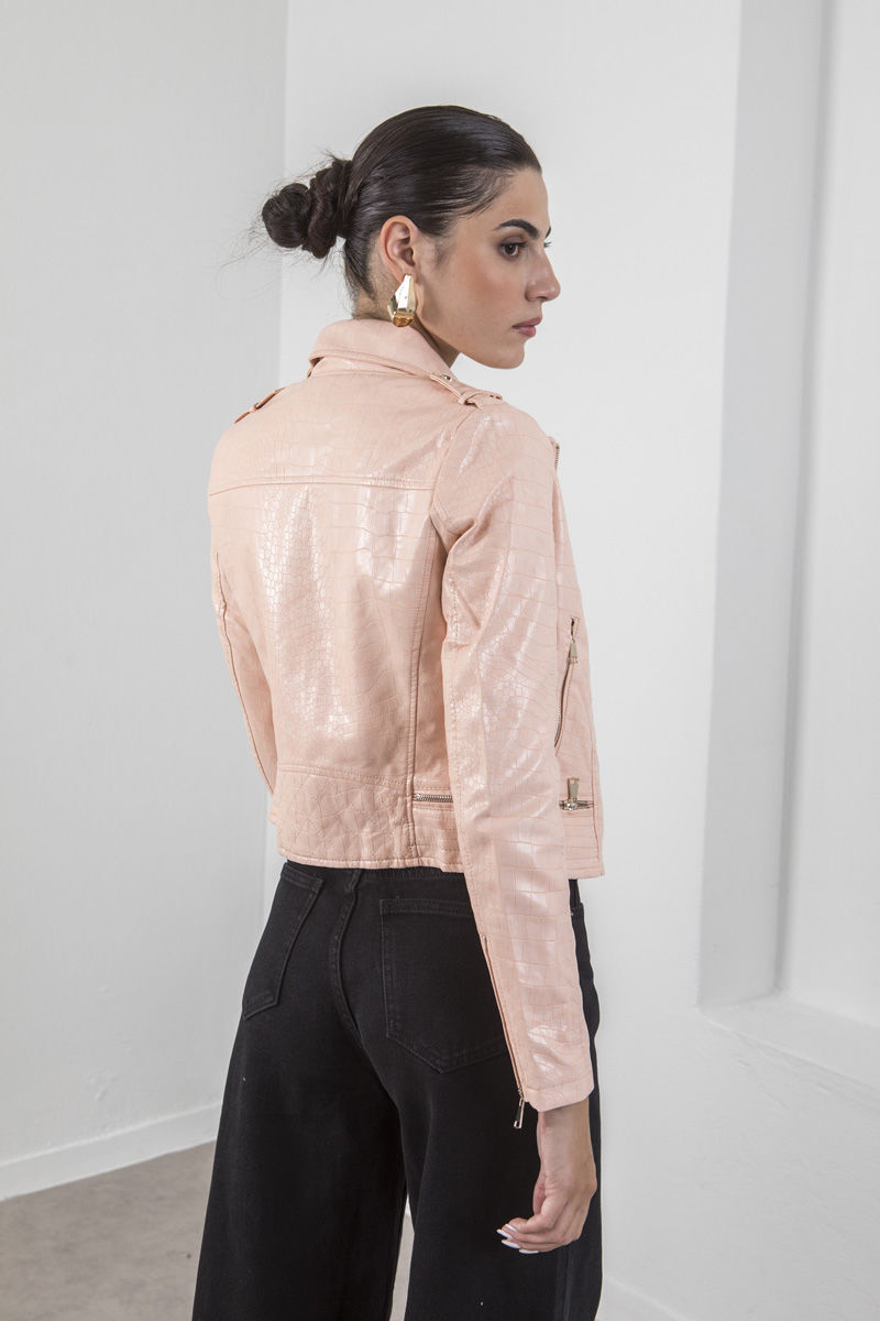 Picture of Biker croco jacket