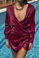 Εικόνα της Φόρεμα σατινέ κρουαζέ