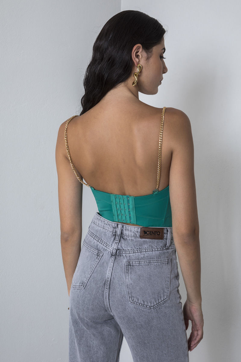 Picture of Crop top with chain