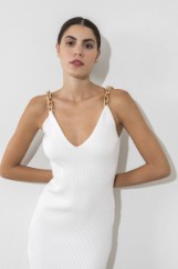 Picture of Midi dress with chains