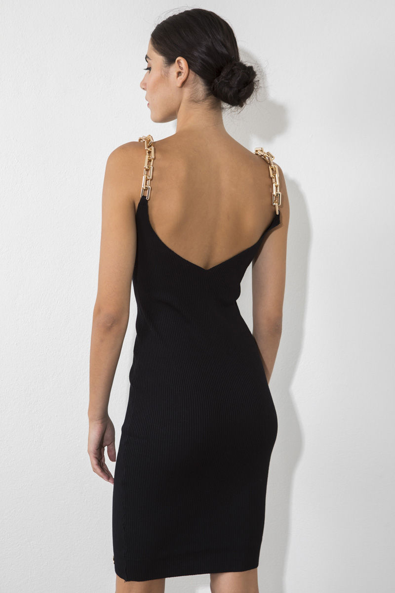 Picture of Midi dress with chains