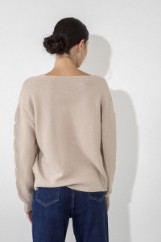 Picture of Knitted blouse V neckline