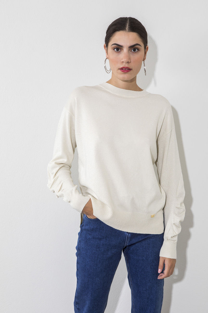 Picture of Lurex knitted blouse