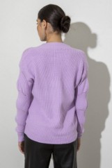 Picture of Ribbed knitted blouse