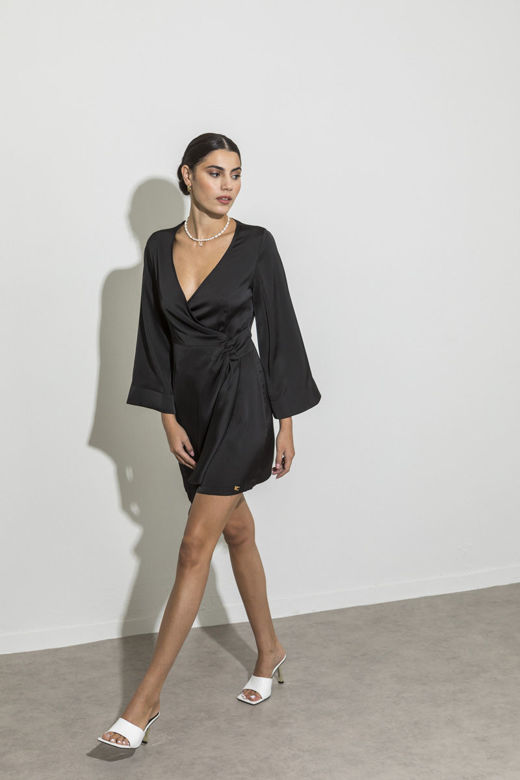 Picture of Mini wide sleeve dress