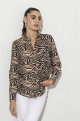 Picture of Animal zebra pattern shirt