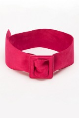 Picture of Suede belt with square buckle