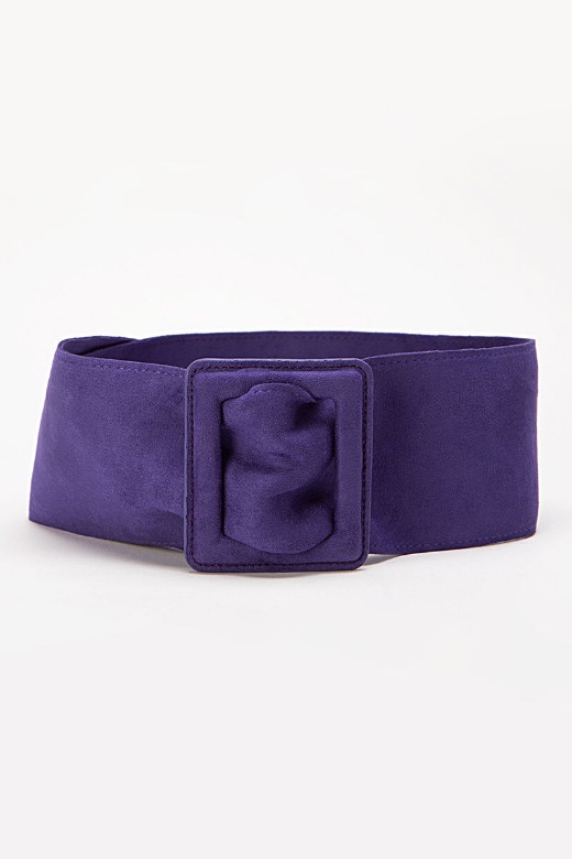 Picture of Suede belt with square buckle