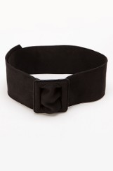 Picture of Suede belt with square buckle