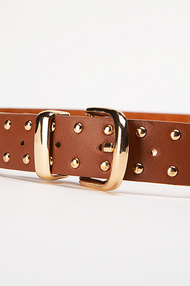 Picture of Leather stud belt
