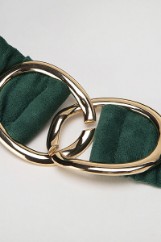 Picture of Gathering suede belt