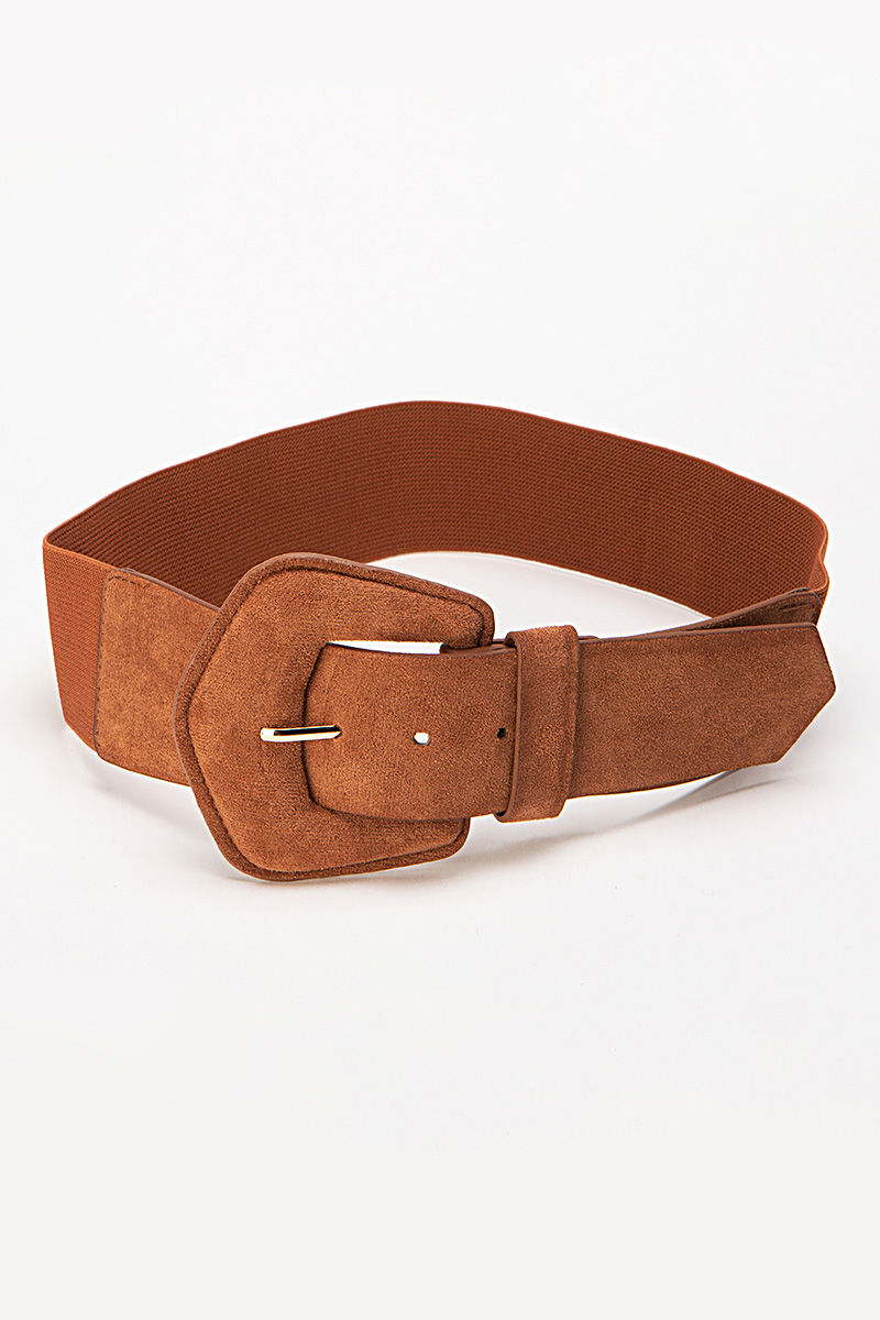 Picture of Wide suede belt