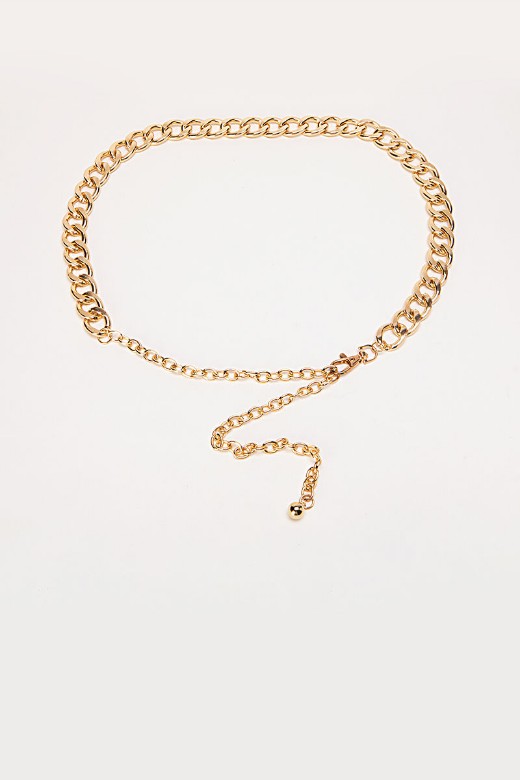 Picture of Gold chain belt