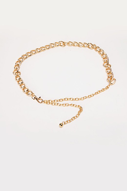 Picture of Gold double chain belt