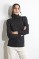 Picture of Turtleneck lurex knitted blouse
