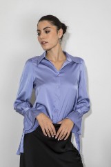 Picture of Satin shirt with sleeves