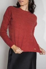 Picture of Braided knitted blouse